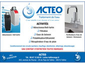 Actéo, installateur traitement de l'eau potable à Tullins