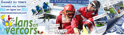 Lans-en-Vercors - bannière Newsletter Station 2012