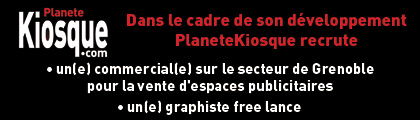PlaneteKiosque - bannière newsletter recrutement septembre 2013