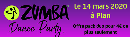 Bien Dansons Corps - Bannière newsletter Zumba Dance Party